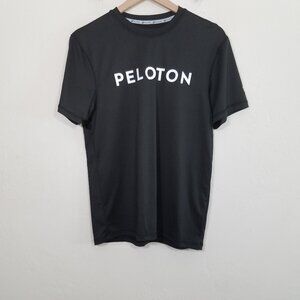 Peloton 100 Century Shirt Shorts Sleeve Black Size S